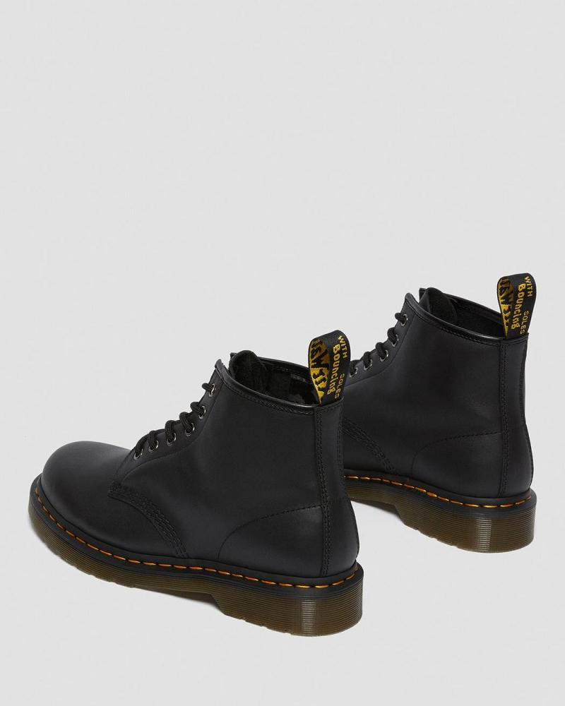 Botines Dr Martens 101 Cuero Mujer Negros | MX 99KOR